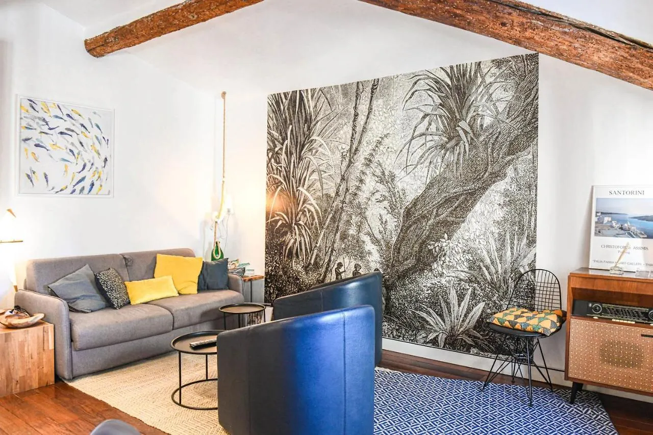 Grand Appartement 2 Chambres Avec Vue Vieux-Port Marseille France