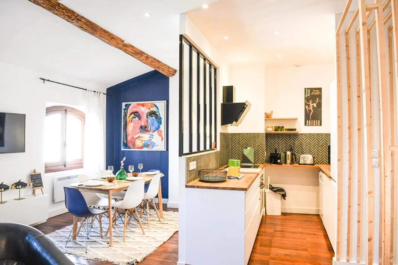 Grand Appartement 2 Chambres Avec Vue Vieux-Port 마르세유 아파트